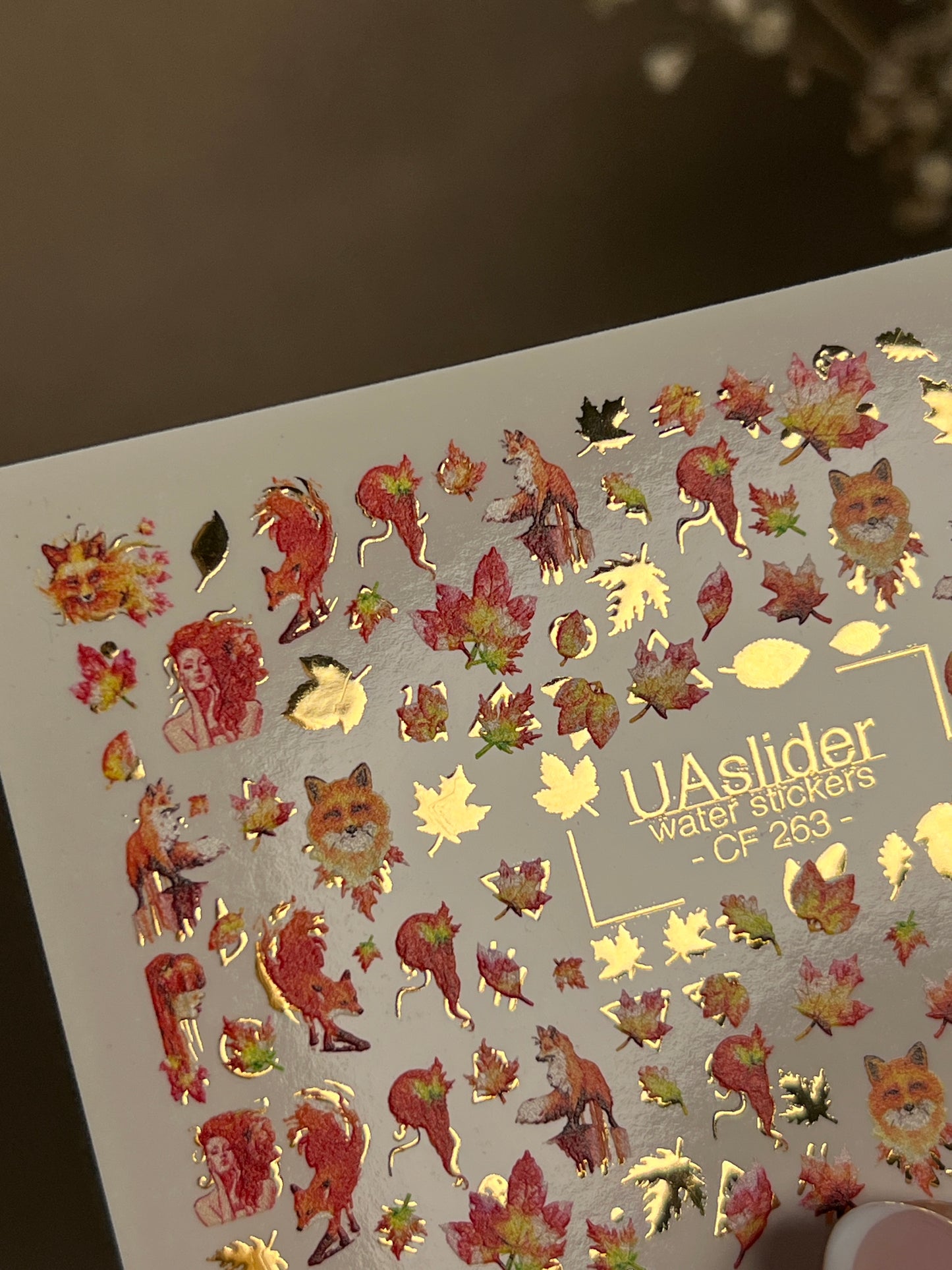 Nail Water Decal CF-263