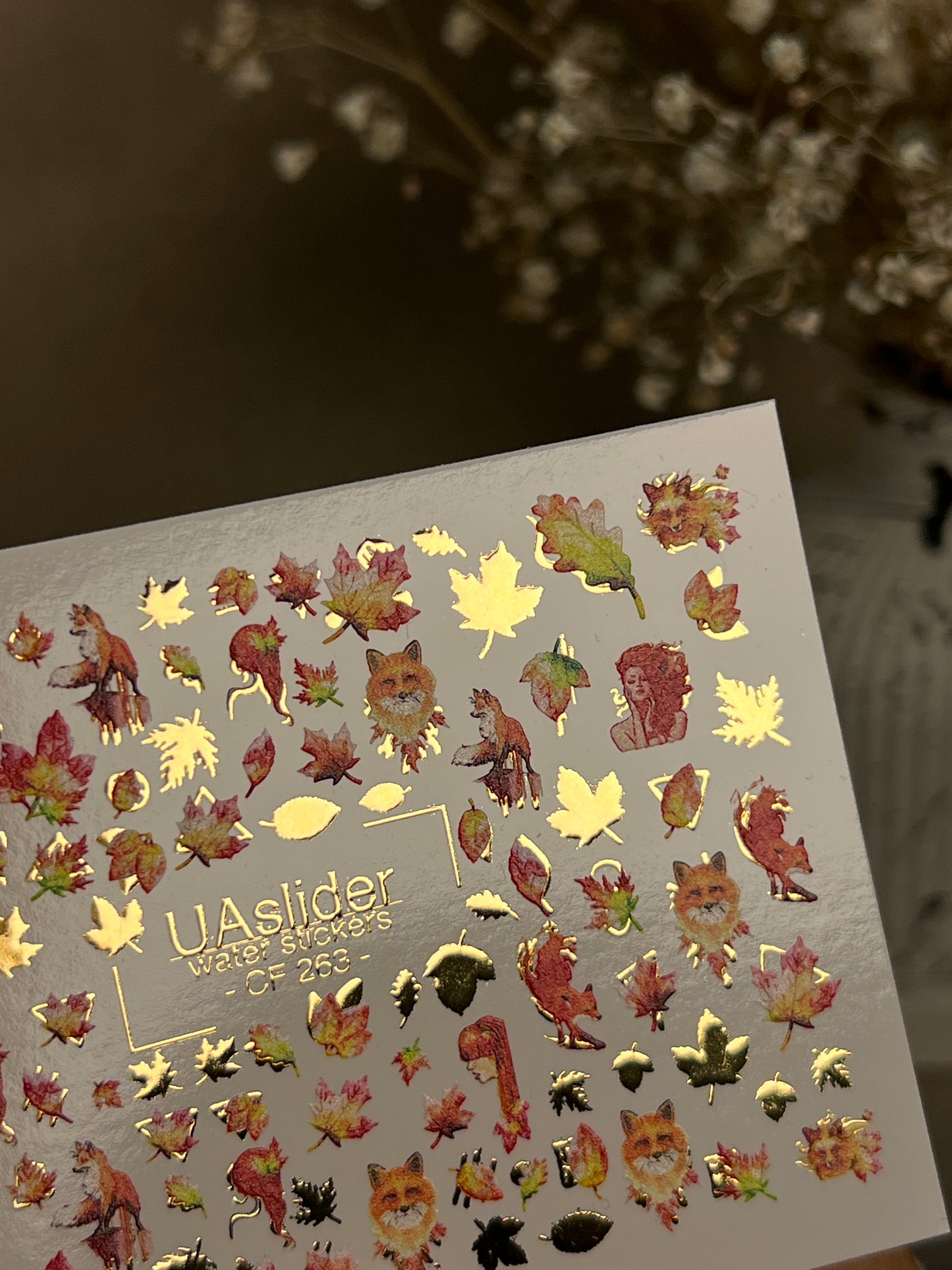 Nail Water Decal CF-263