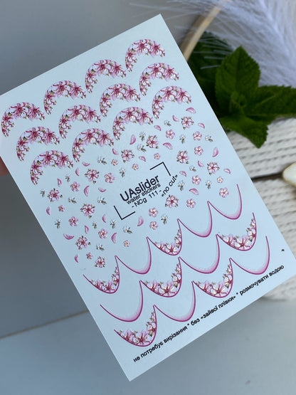 Nail Water Decal NCg-111