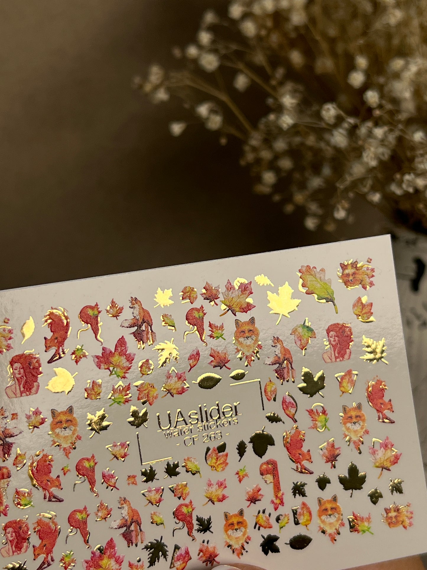 Nail Water Decal CF-263
