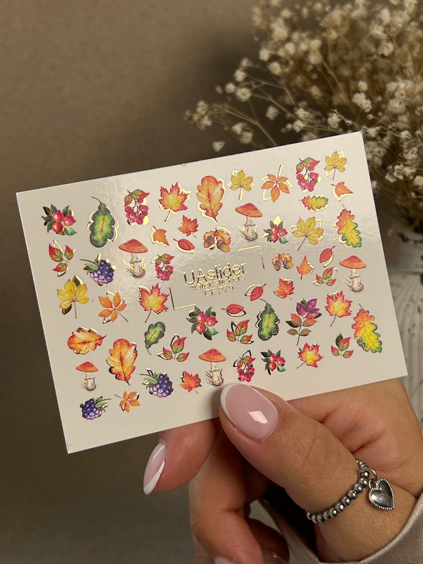 Nail Water Decal CF-279