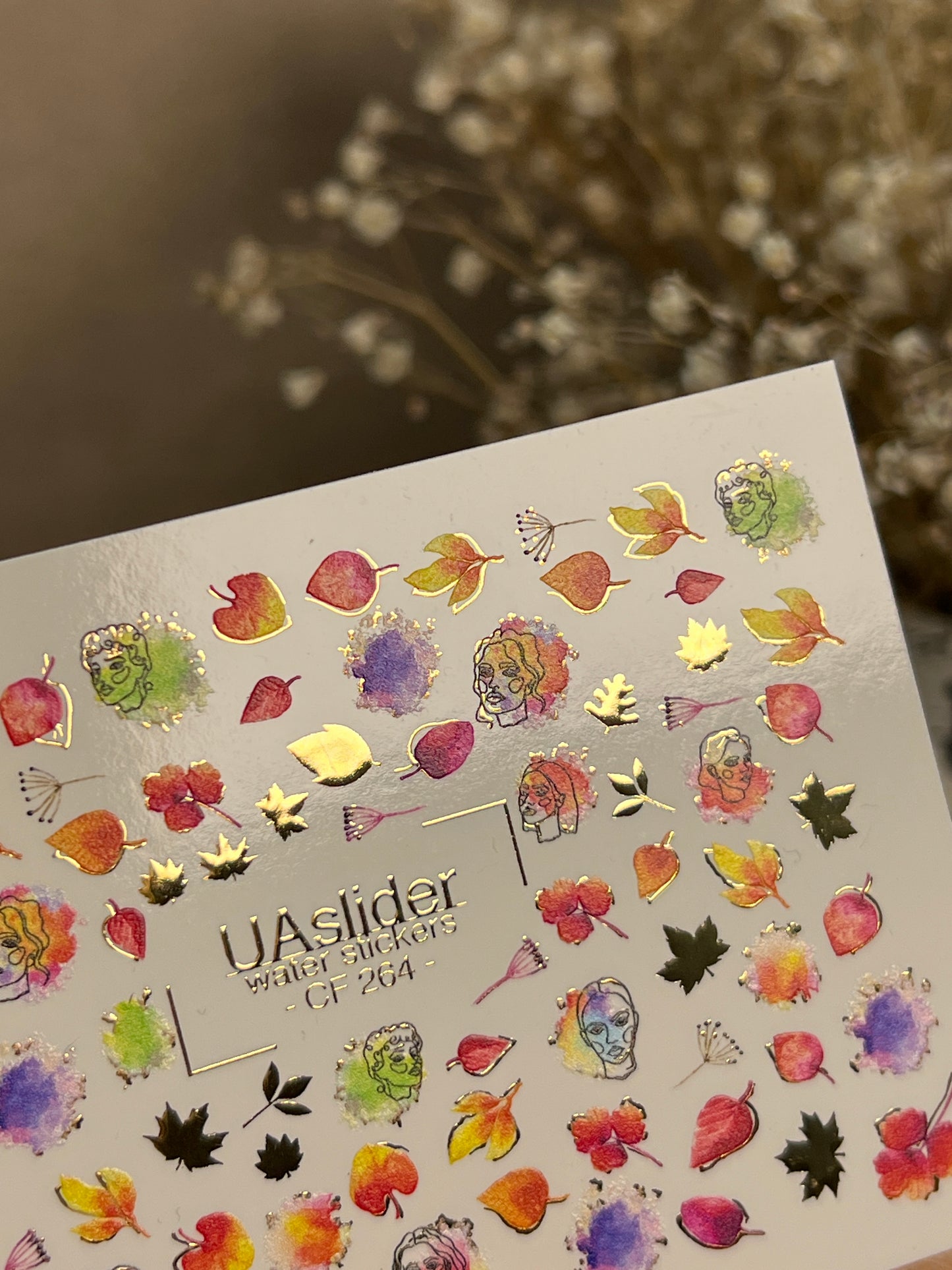 Nail Water Decal CF-264