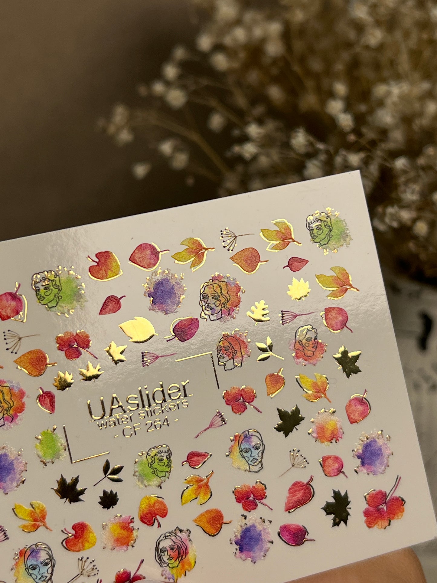 Nail Water Decal CF-264