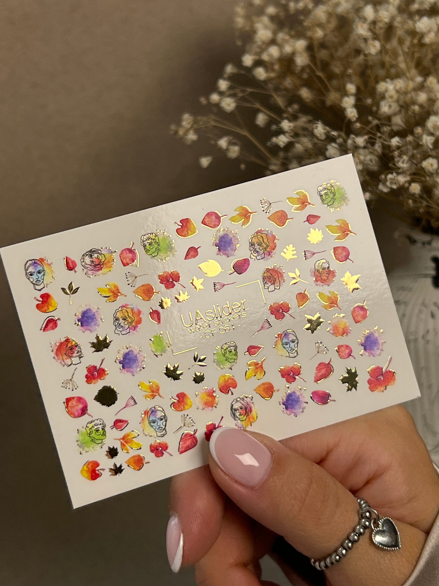 Nail Water Decal CF-264