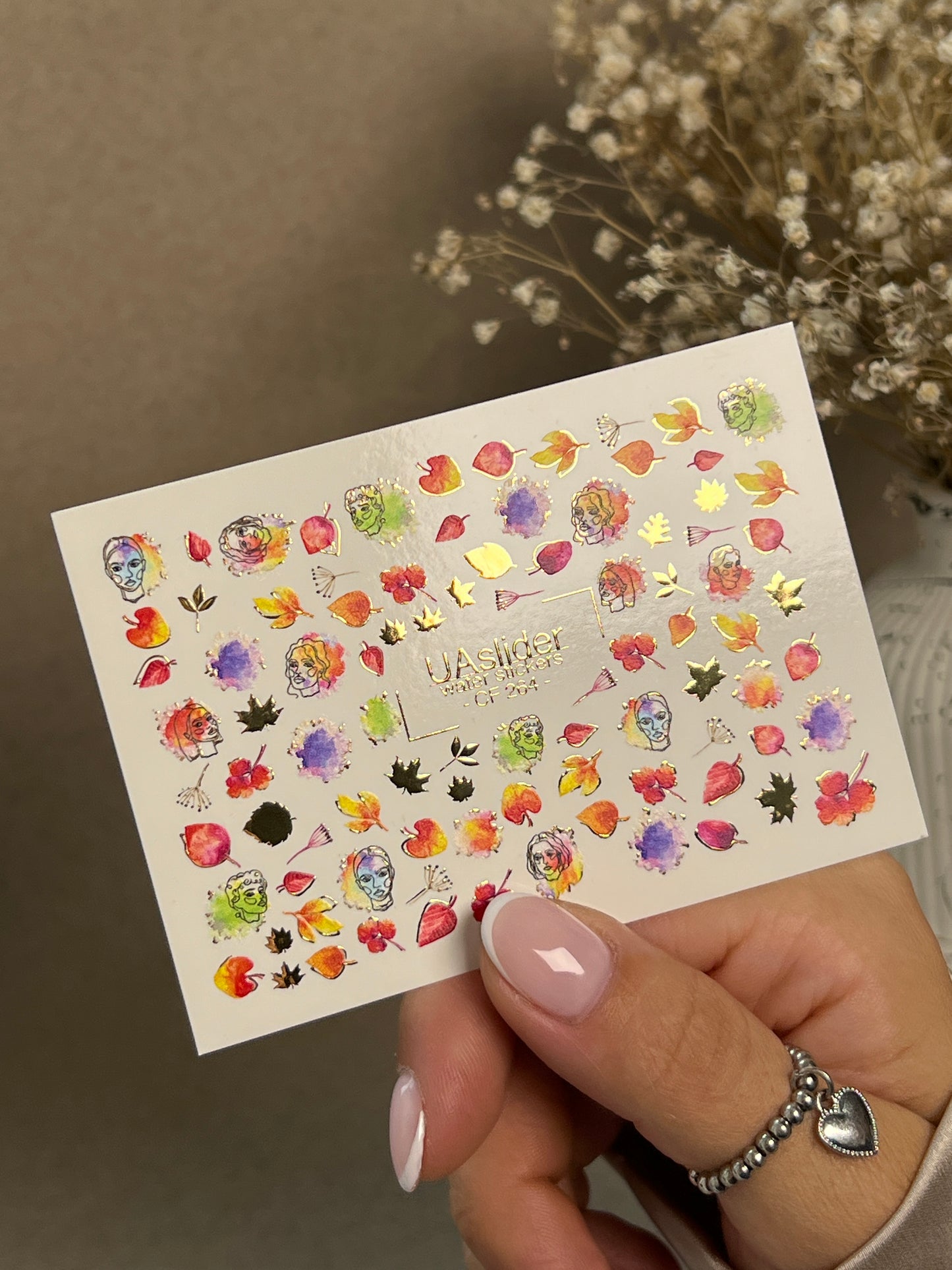 Nail Water Decal CF-264