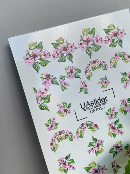 Nail Water Decal CF-613