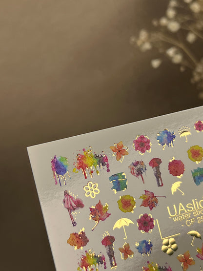 Nail Water Decal CF-252