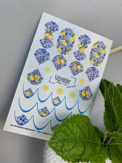 Nail Water Decal NCg-112