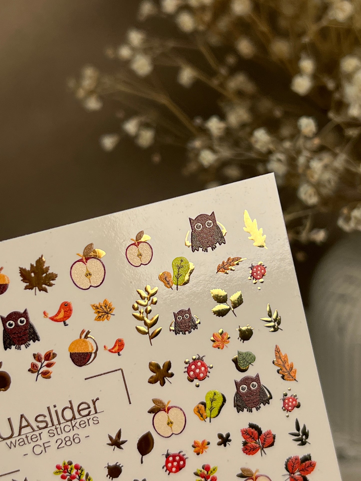 Nail Water Decal CF-286