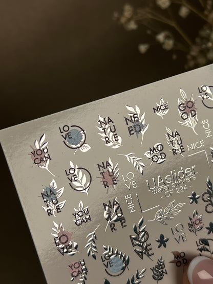 Nail Water Decal CF-294