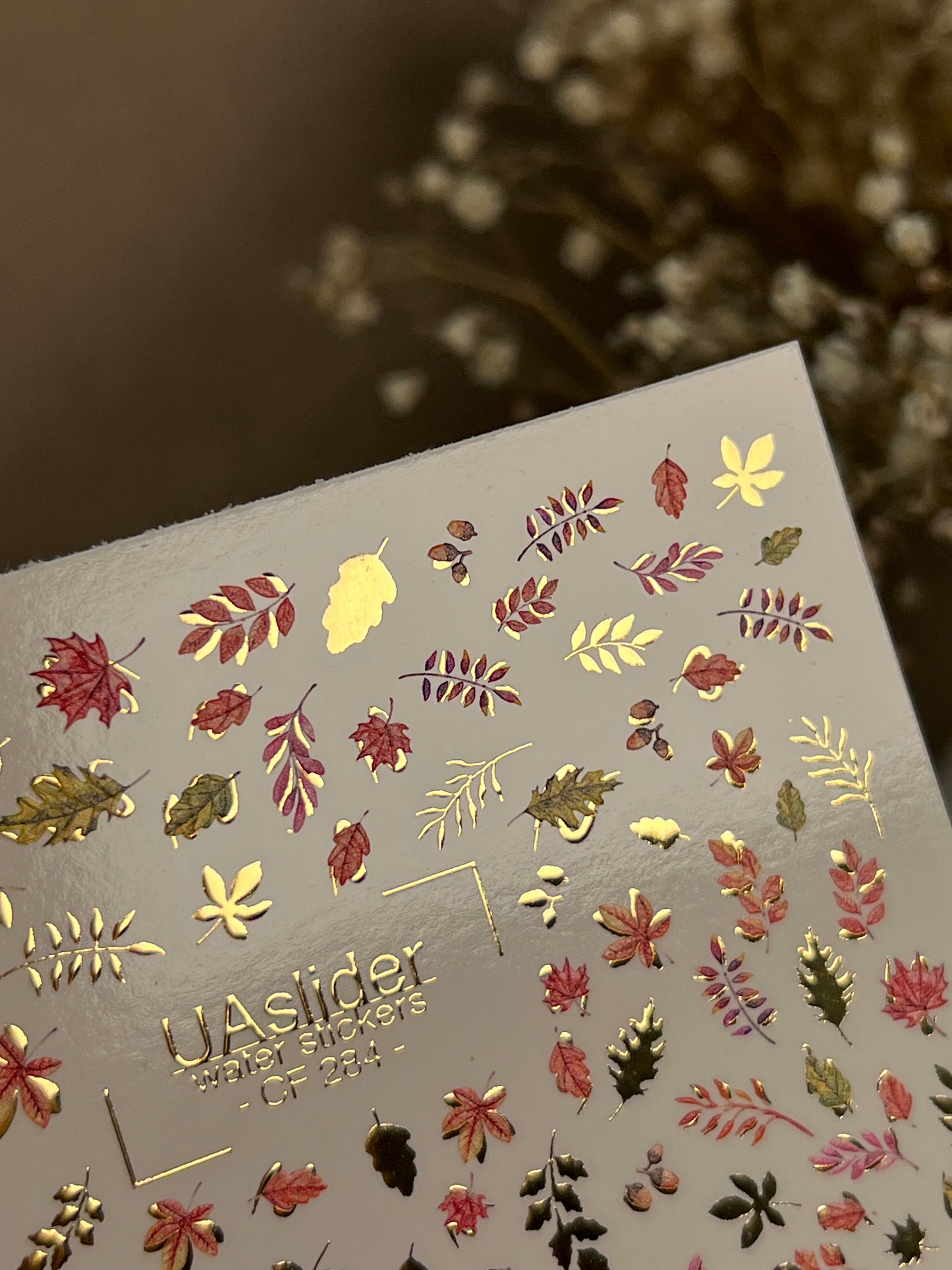 Nail Water Decal CF-284