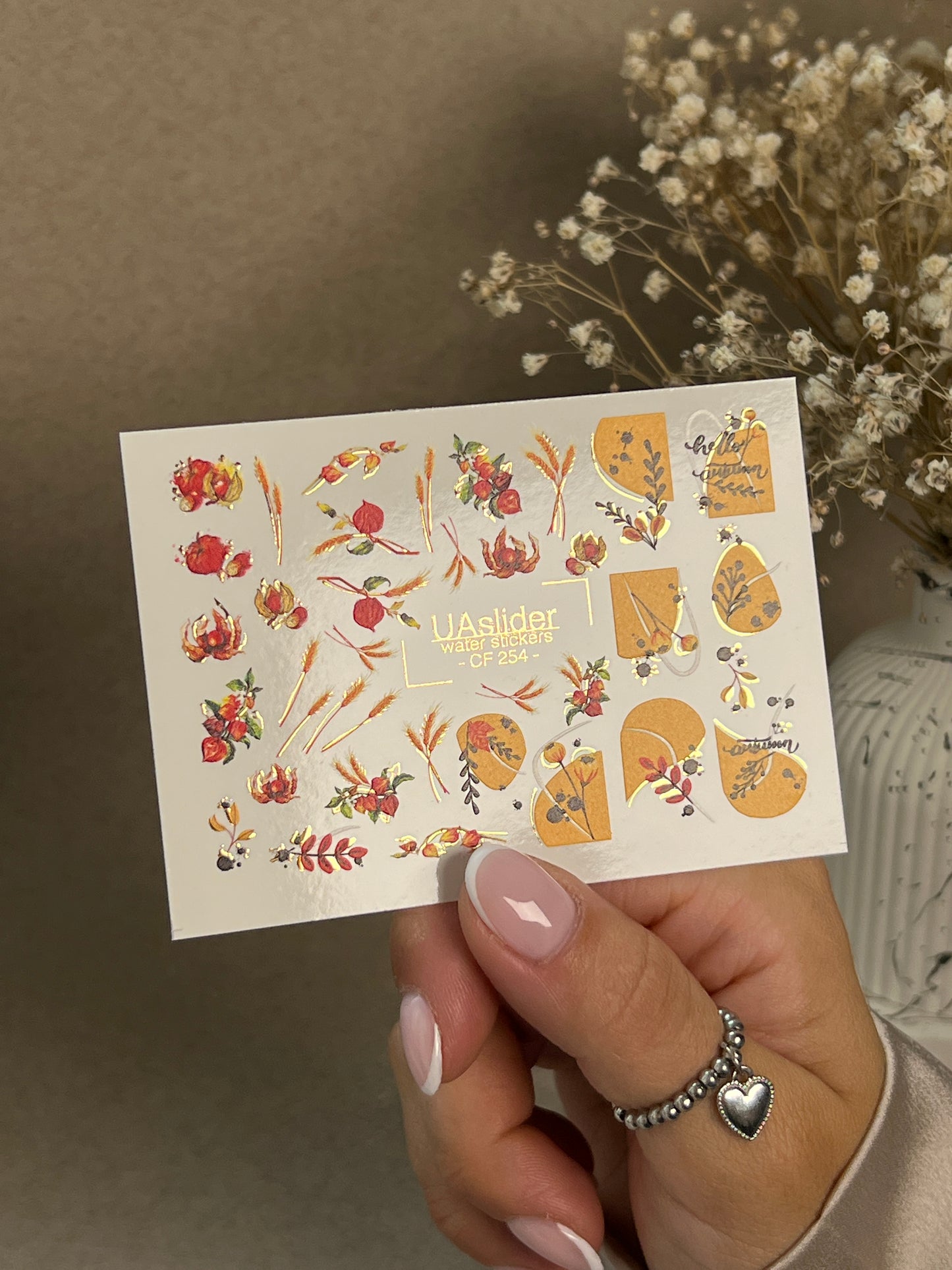 Nail Water Decal CF-254