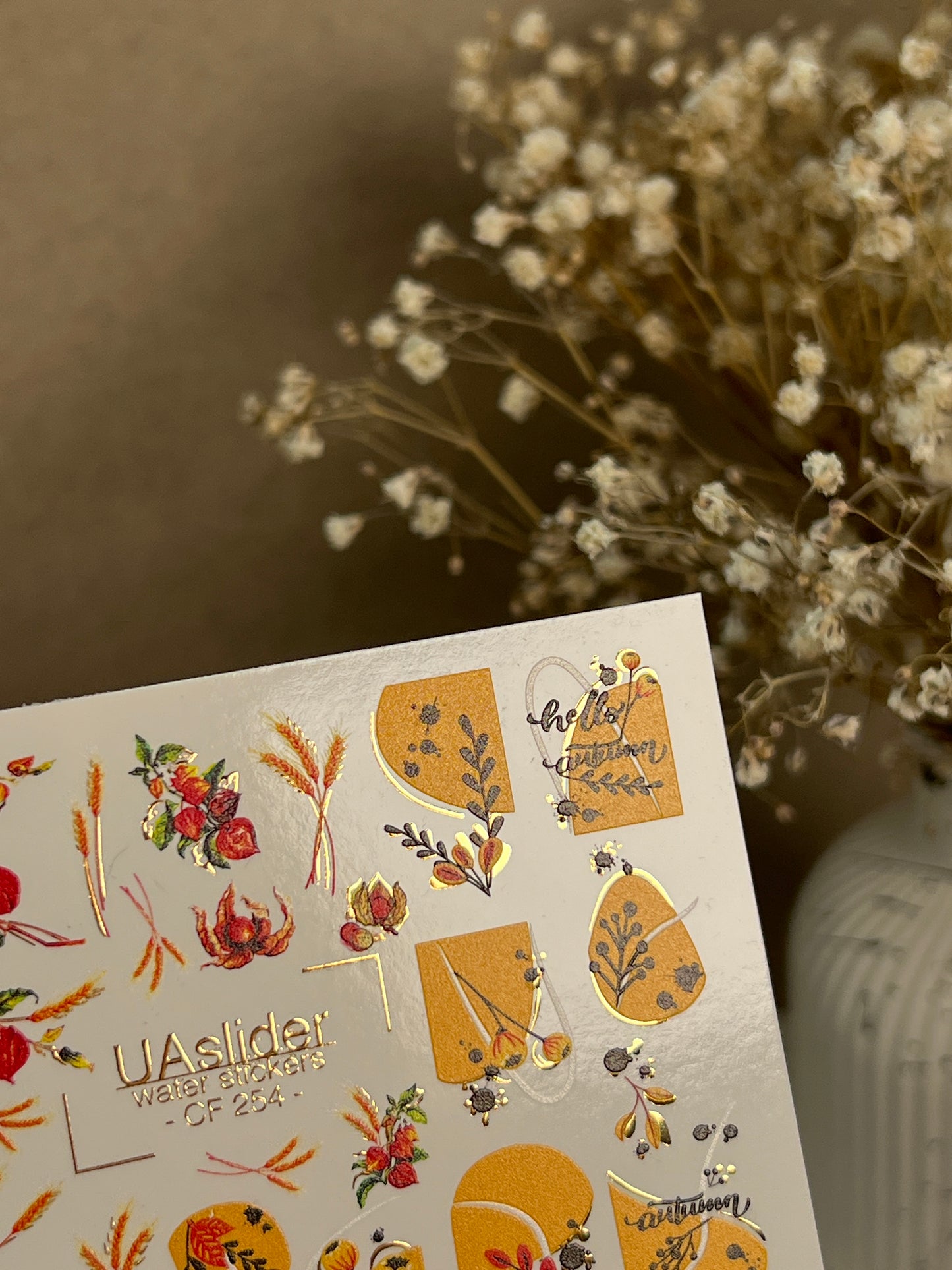 Nail Water Decal CF-254