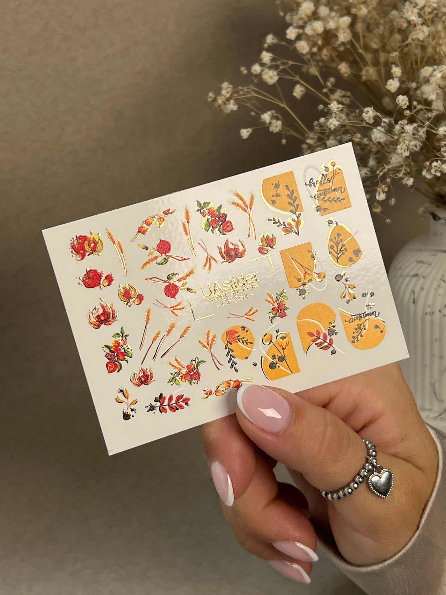 Nail Water Decal CF-254