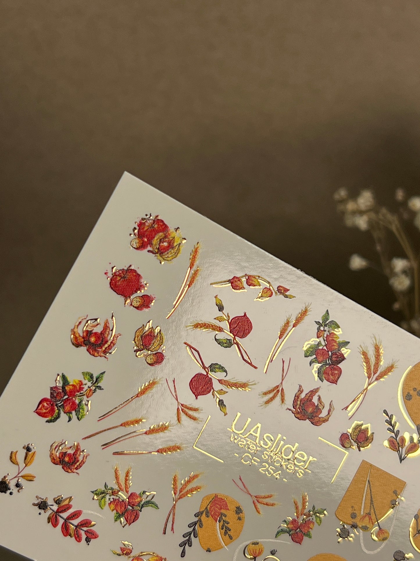Nail Water Decal CF-254