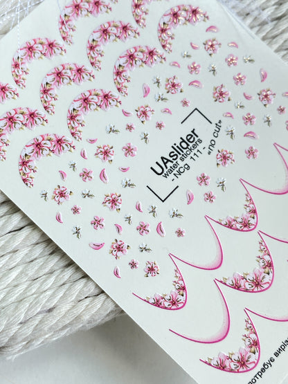 Nail Water Decal NCg-111
