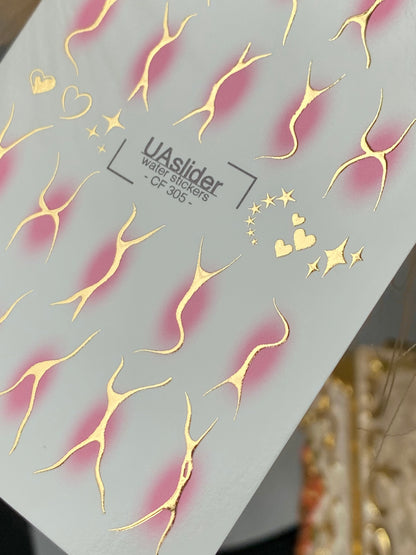 Nail Water Decal CF-305