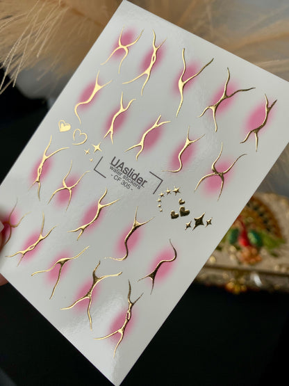 Nail Water Decal CF-305