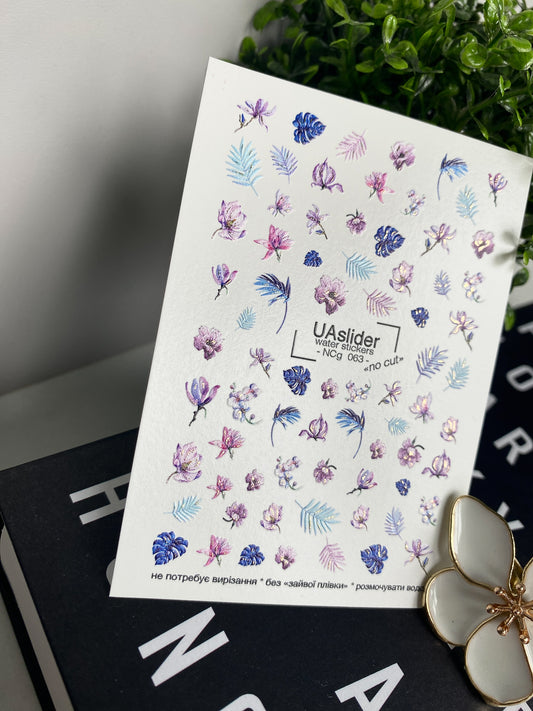 Nail Water Decal NCg-063