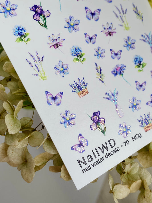 Nail Water Decal 70 NailWD