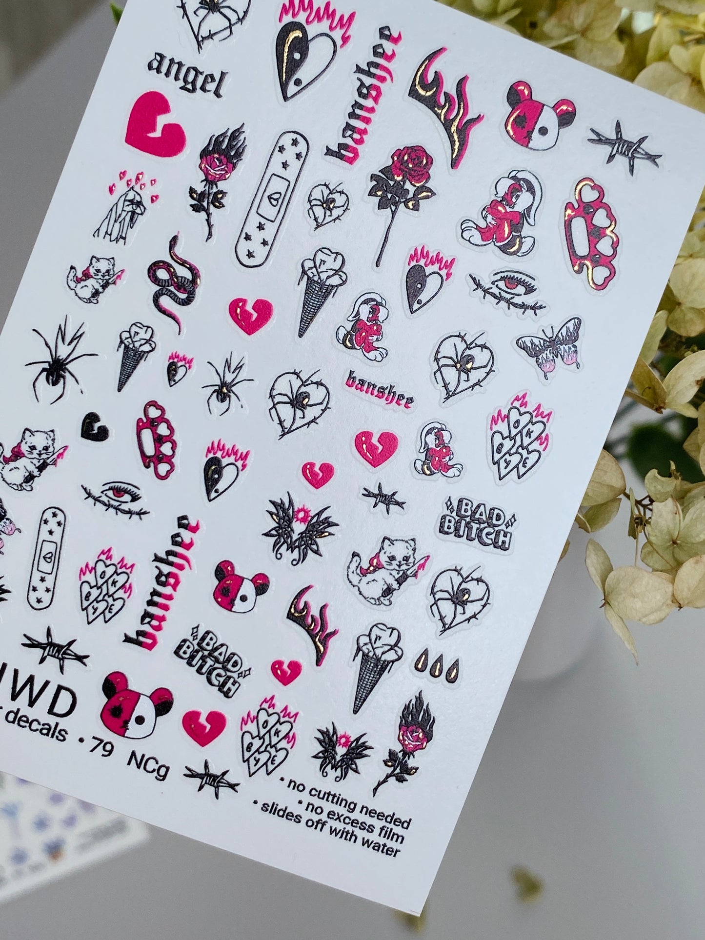Nail Water Decal 79 NailWD