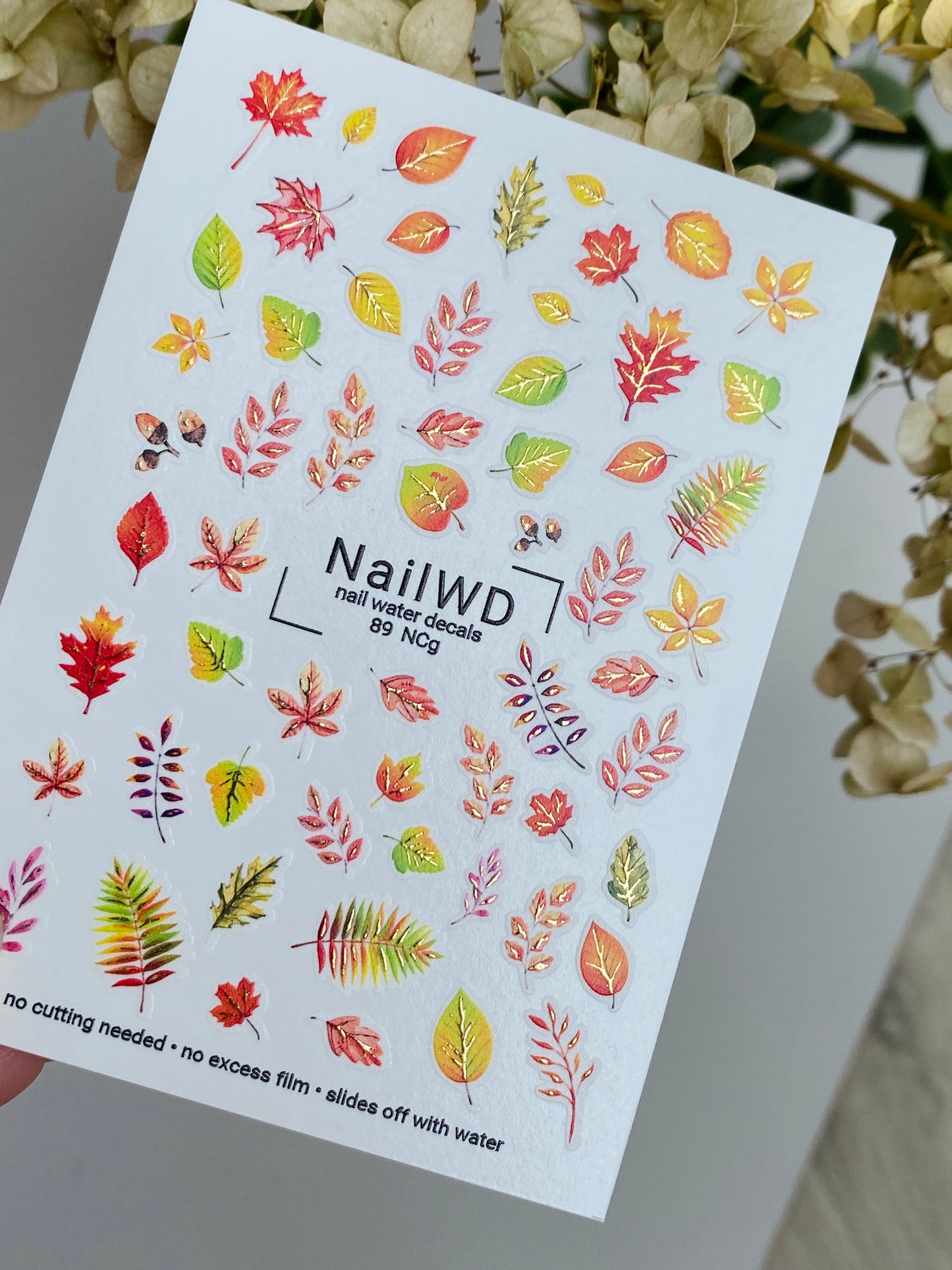 Nail Water Decal 89 NailWD