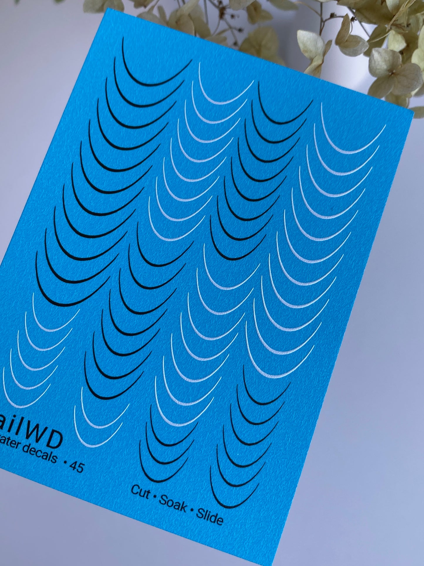 Nail Water Decal 45 NailWD