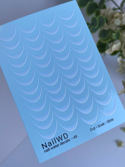 Nail Water Decal 49 NailWD