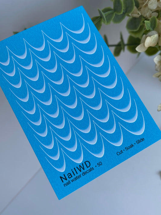 Nail Water Decal 50 NailWD