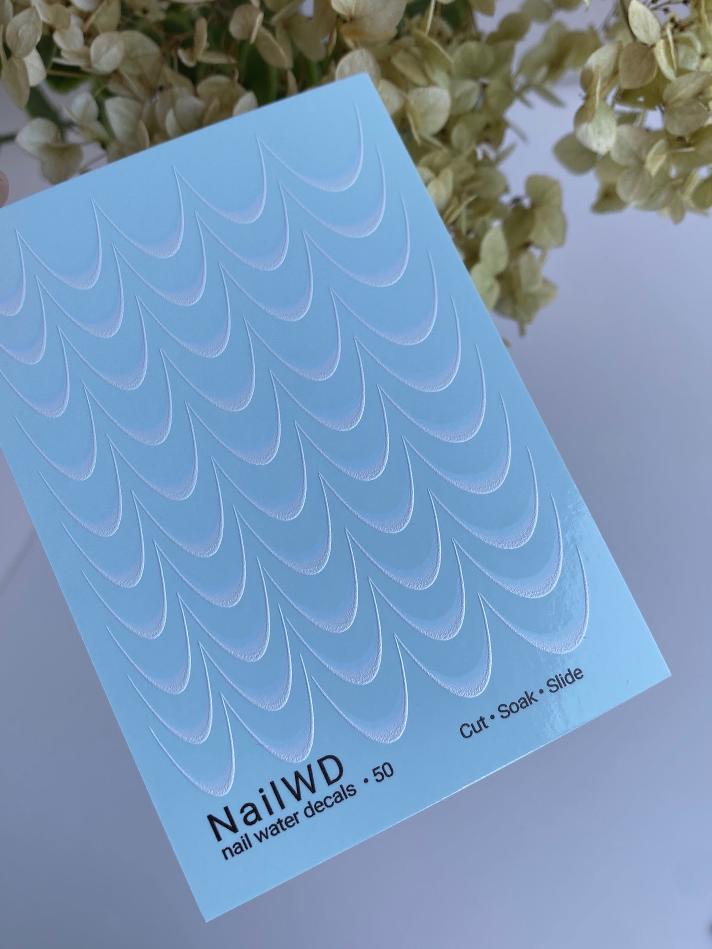 Nail Water Decal 50 NailWD
