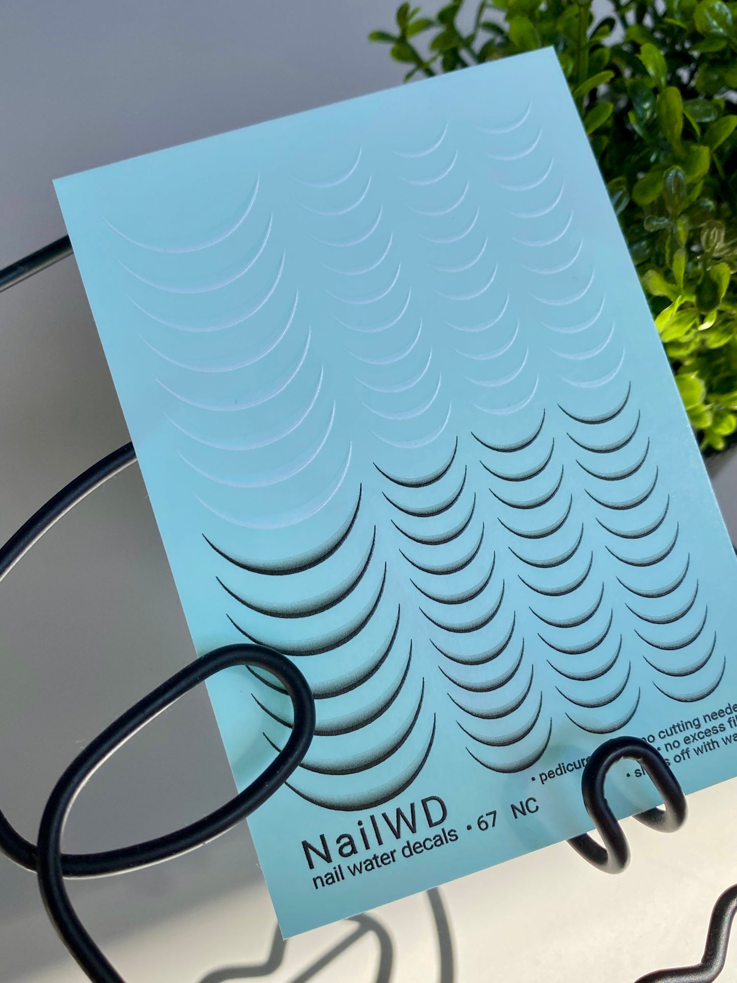 Nail Water Decal 67 NailWD