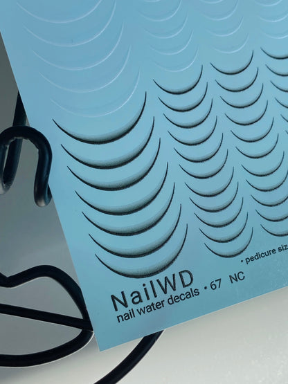 Nail Water Decal 67 NailWD