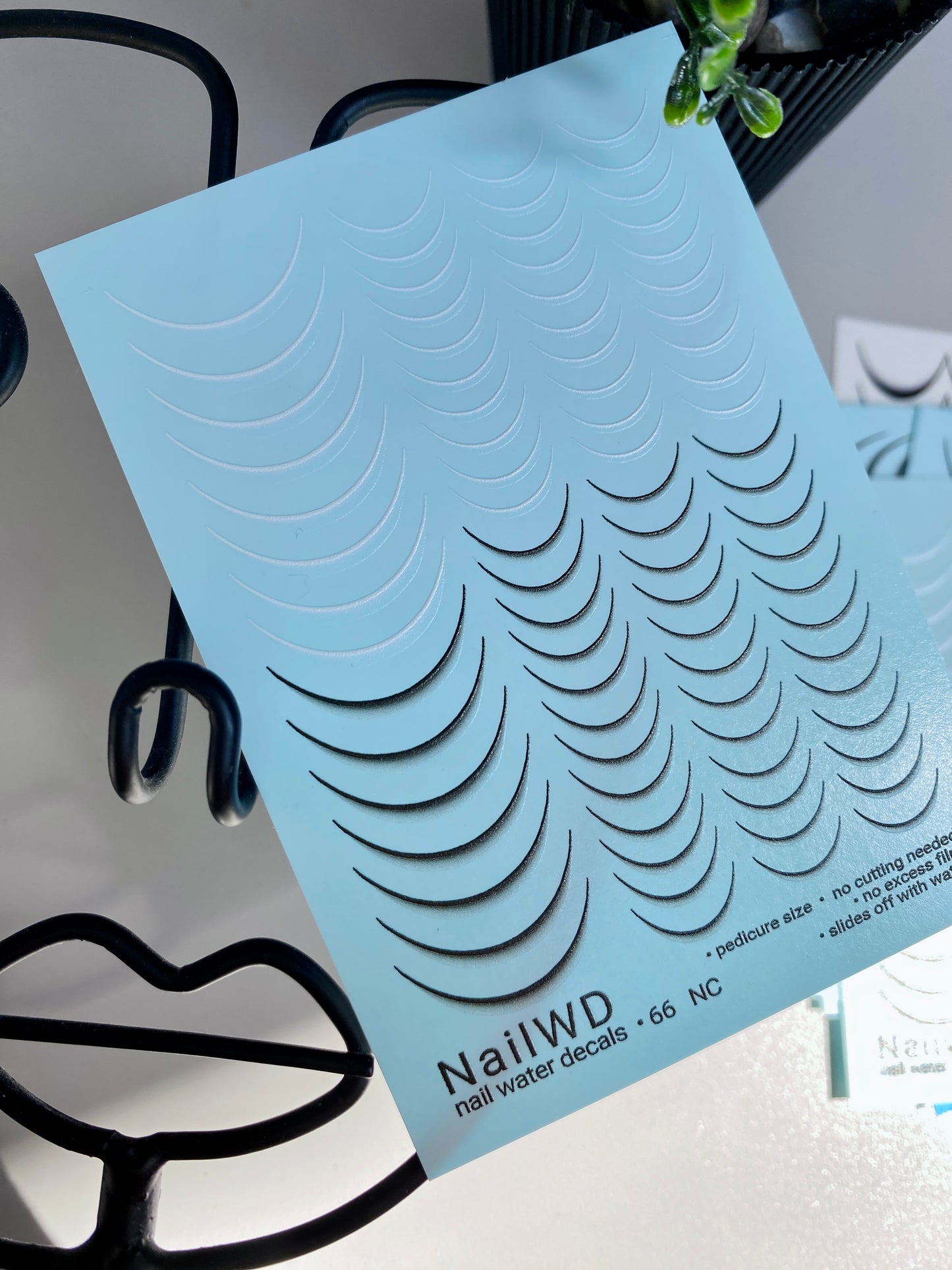 Nail Water Decal 66 NailWD