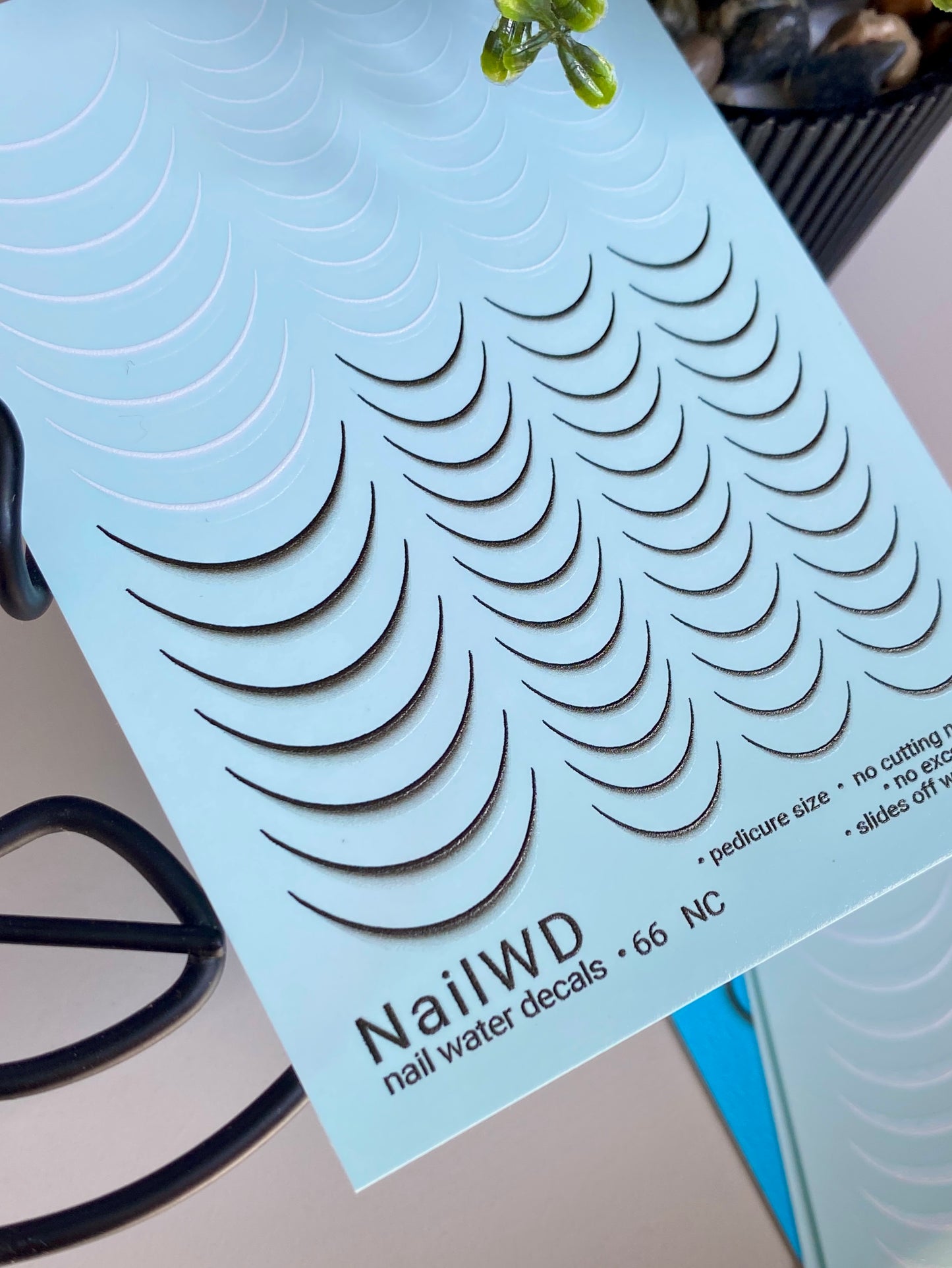 Nail Water Decal 66 NailWD