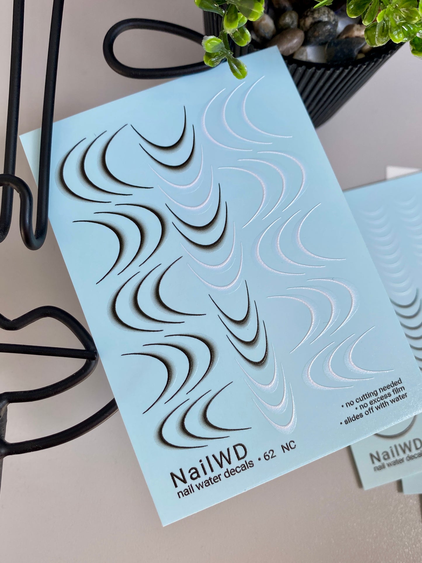 Nail Water Decal 62 NailWD