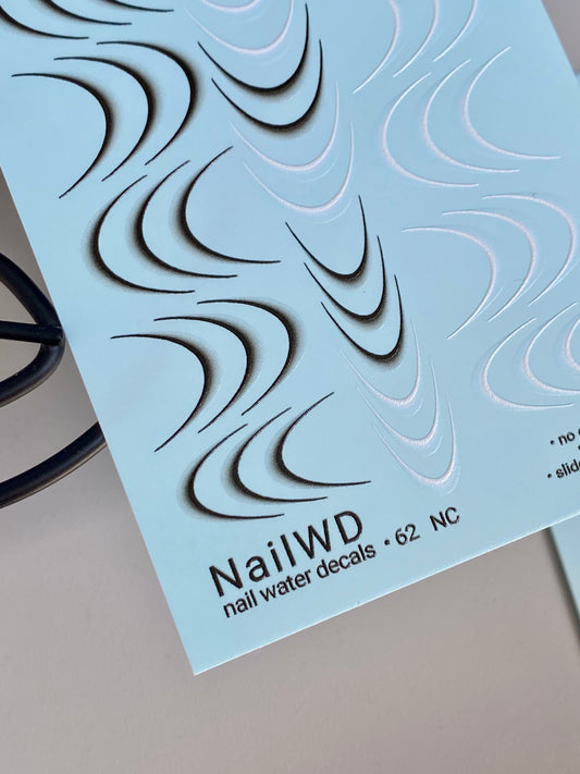 Nail Water Decal 62 NailWD