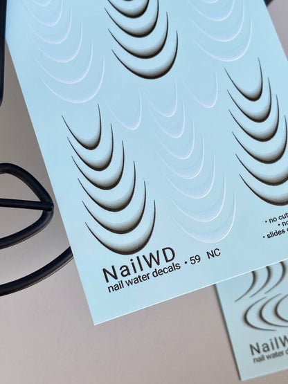Nail Water Decal 59 NailWD