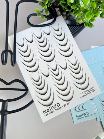 Nail Water Decal 57 NailWD