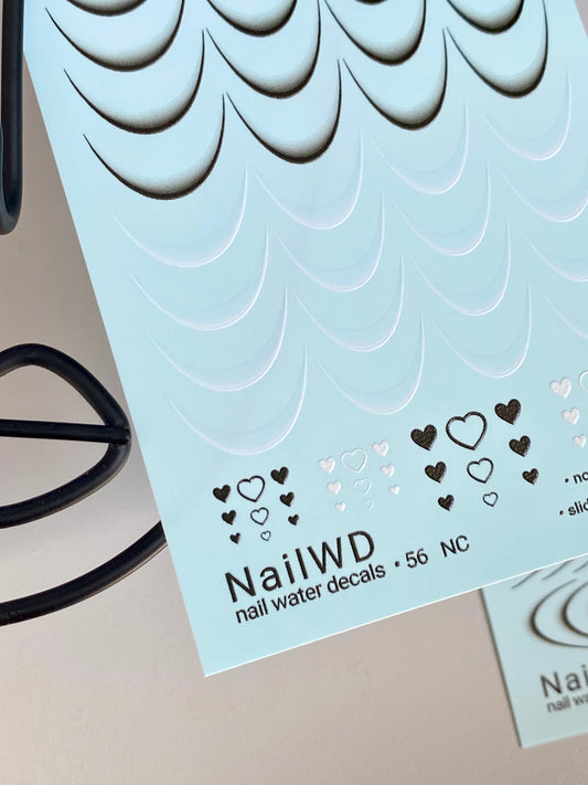 Nail Water Decal 56 NailWD