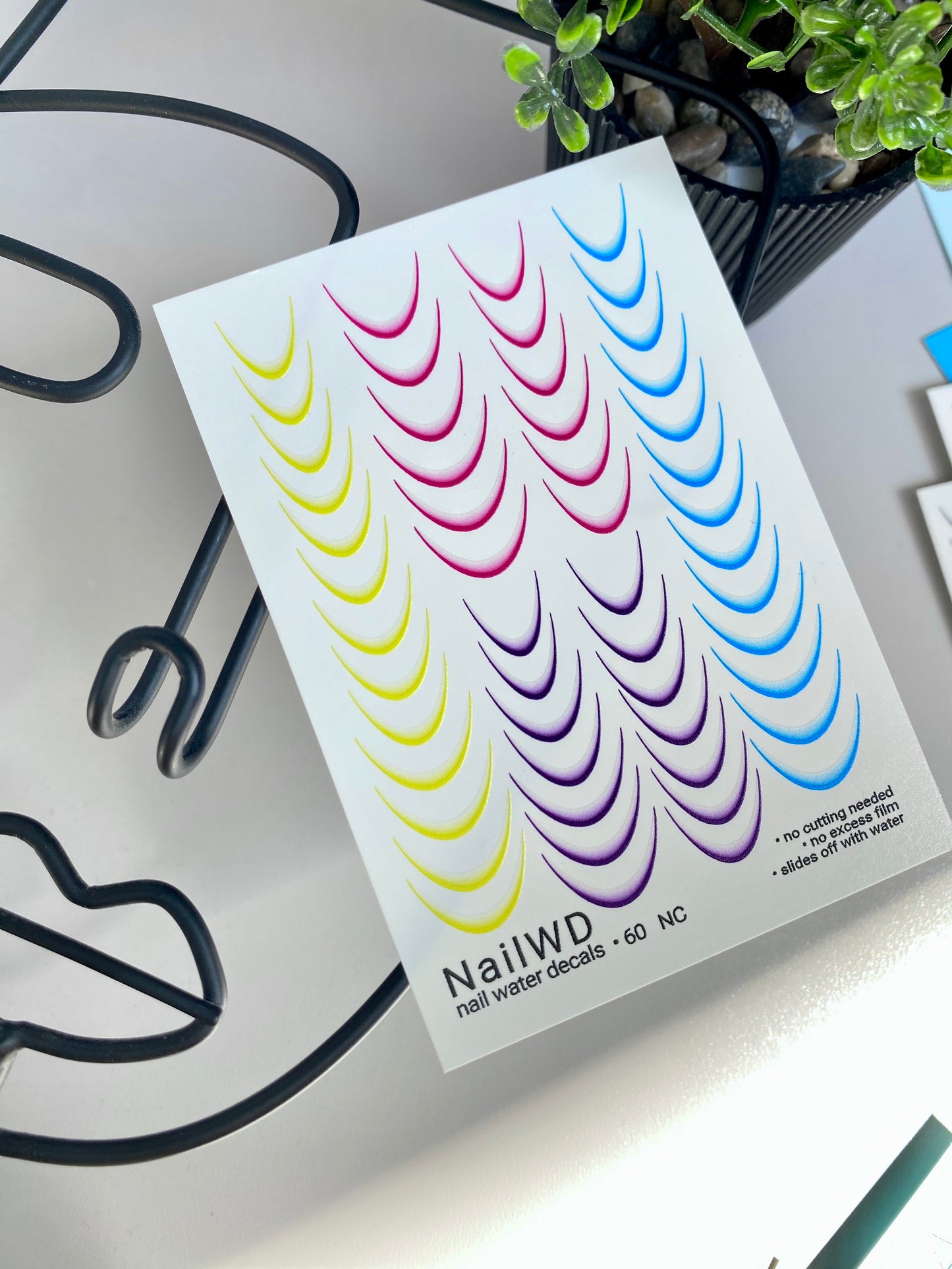 Nail Water Decal 60 NailWD