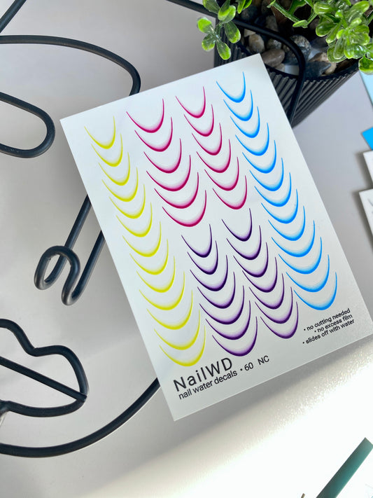 Nail Water Decal 60 NailWD