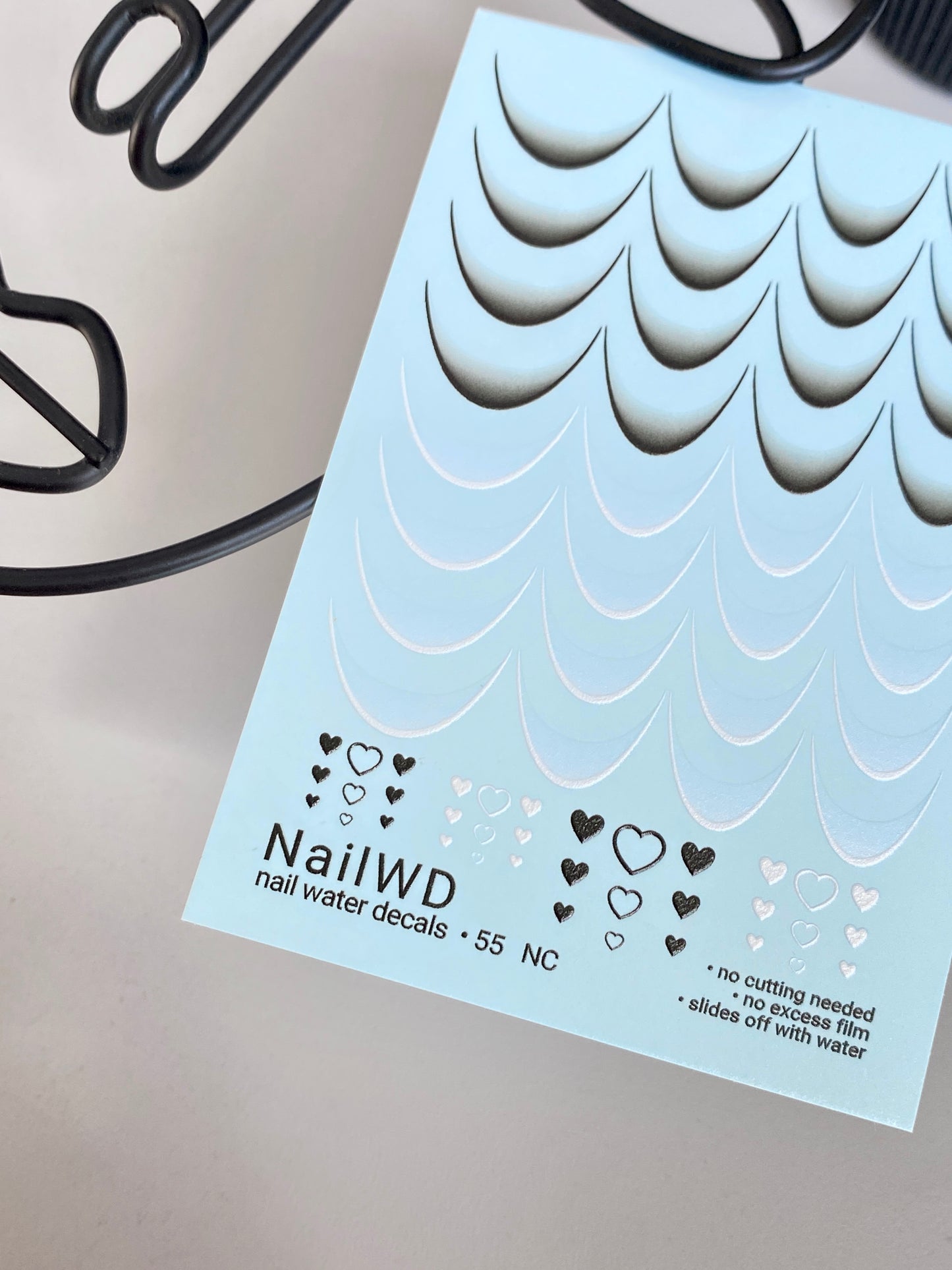 Nail Water Decal 55 NailWD