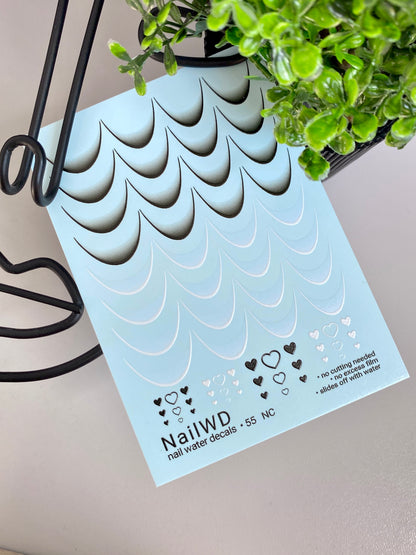 Nail Water Decal 55 NailWD