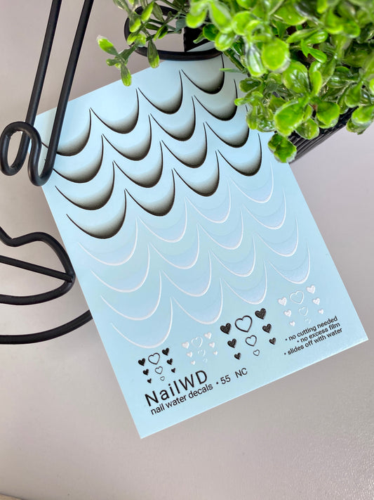 Nail Water Decal 55 NailWD