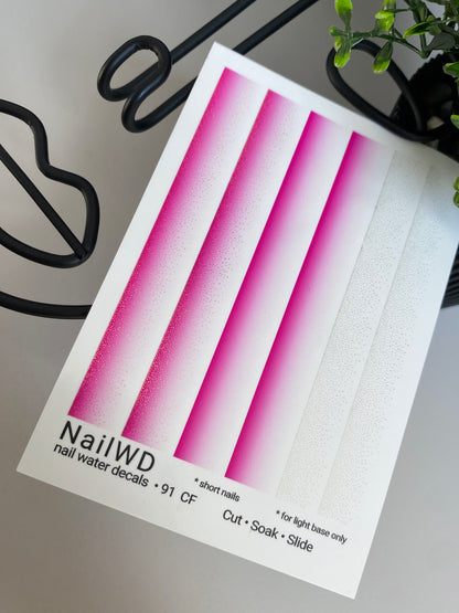 Nail Water Decal 91 NailWD