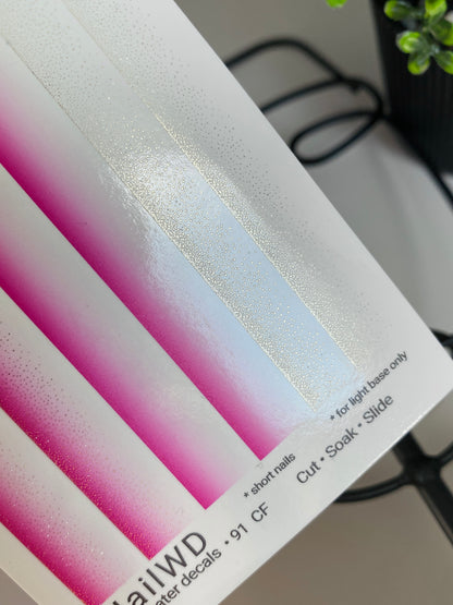 Nail Water Decal 91 NailWD