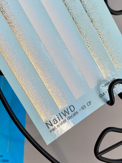 Nail Water Decal 93 NailWD