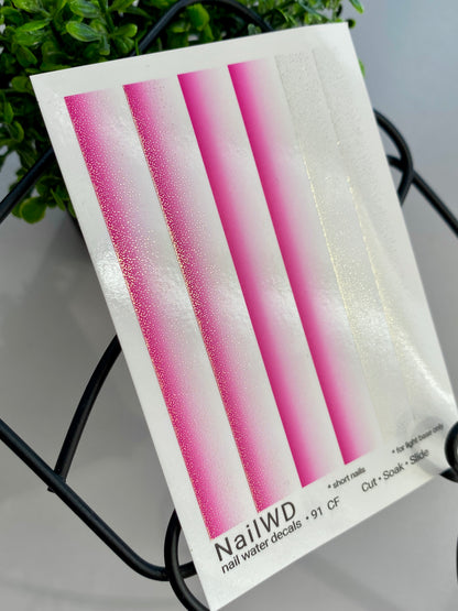 Nail Water Decal 91 NailWD