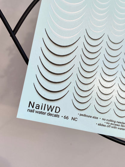 Nail Water Decal 66 NailWD