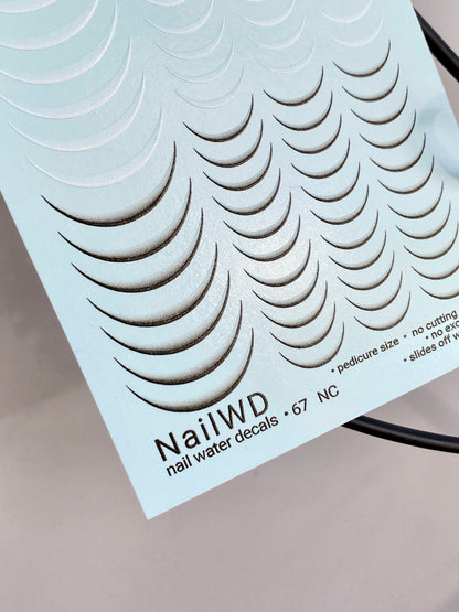 Nail Water Decal 67 NailWD